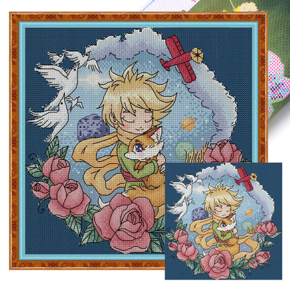 Little Prince - 14CT Stamped Cross Stitch 29*28CM(Joy Sunday)