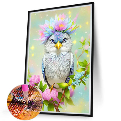 Dressed Up Bird - Full Round Drill Diamond Painting 40*60CM