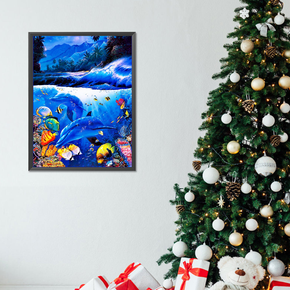 The Underwater World - Full Round Drill Diamond Painting 30*40CM
