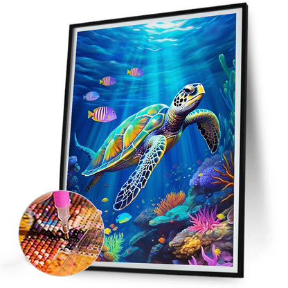 The Underwater World - Full Round Drill Diamond Painting 30*40CM