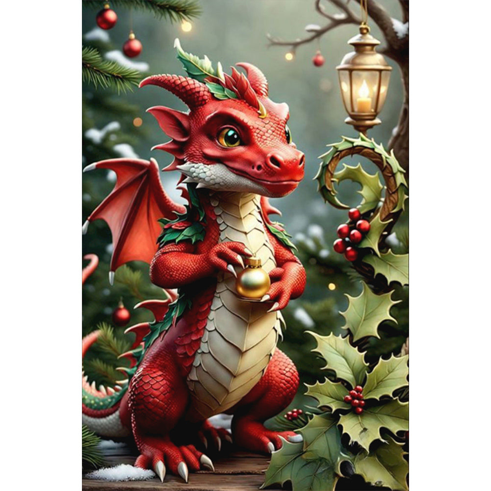 Little Dinosaur - Full AB Round Drill Diamond Painting 40*60CM