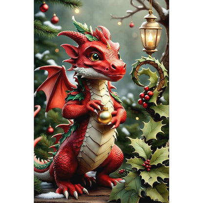 Little Dinosaur - Full AB Round Drill Diamond Painting 40*60CM