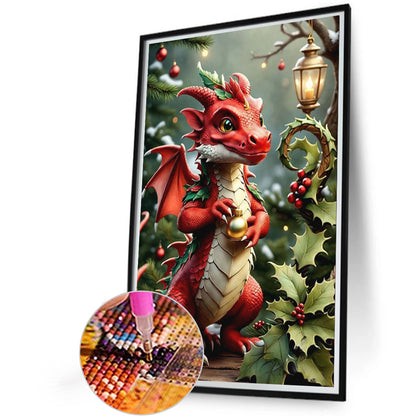 Little Dinosaur - Full AB Round Drill Diamond Painting 40*60CM