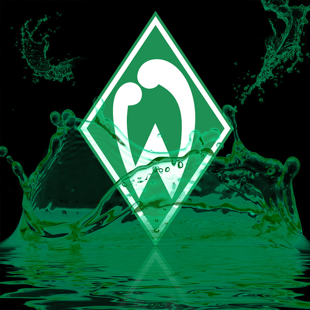 Werder Bremen Sports Club Logo - Full Round Drill Diamond Painting 40*40CM