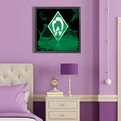 Werder Bremen Sports Club Logo - Full Round Drill Diamond Painting 40*40CM