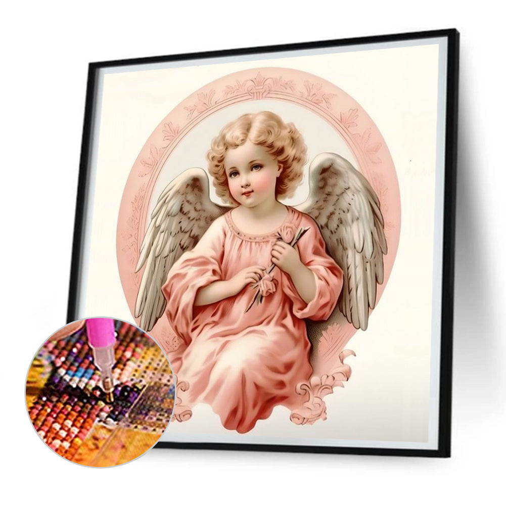 Little Angel - Full Round Drill Diamond Painting 30*30CM