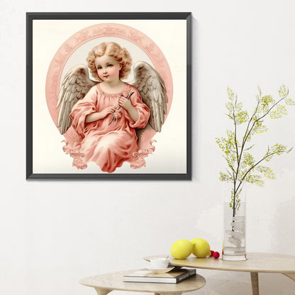 Little Angel - Full Round Drill Diamond Painting 30*30CM