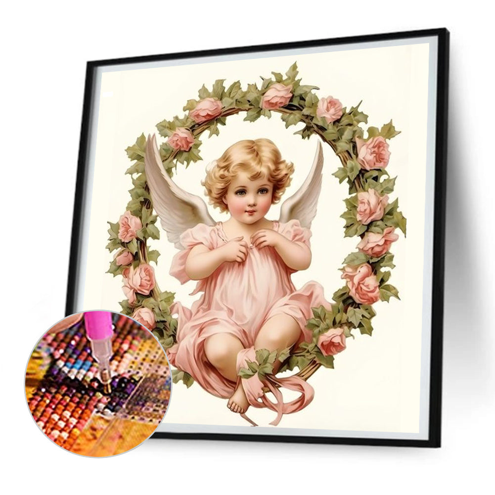 Little Angel - Full Round Drill Diamond Painting 30*30CM