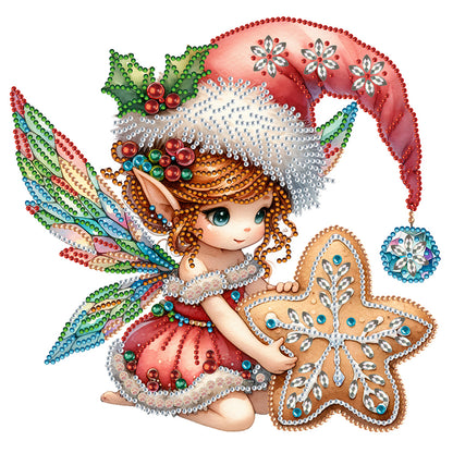 Elf Angel - Special Shaped Drill Diamond Painting 30*30CM