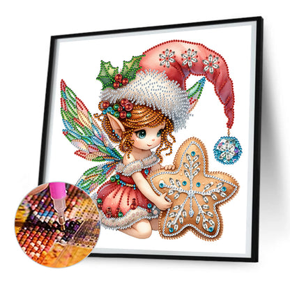 Elf Angel - Special Shaped Drill Diamond Painting 30*30CM