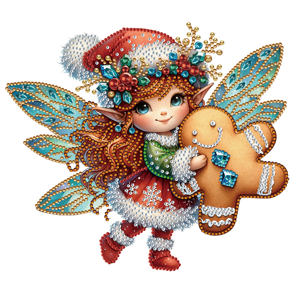 Elf Angel - Special Shaped Drill Diamond Painting 30*30CM