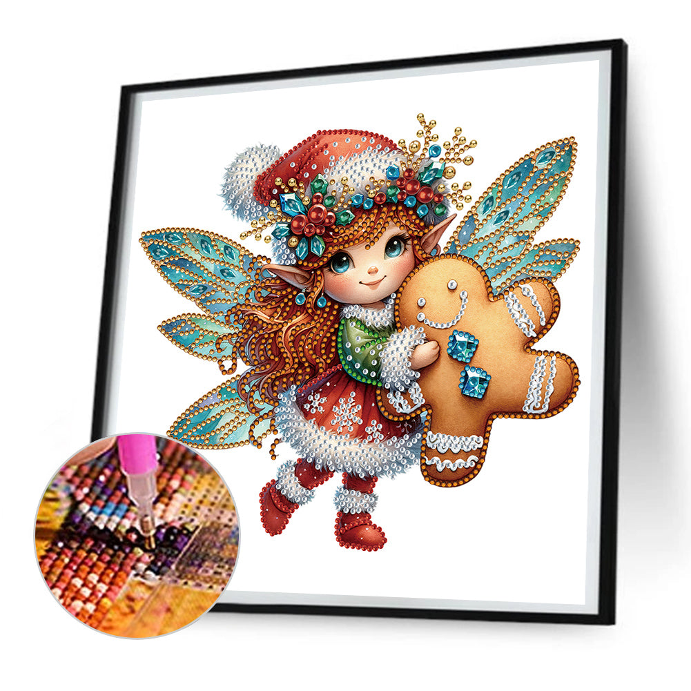 Elf Angel - Special Shaped Drill Diamond Painting 30*30CM