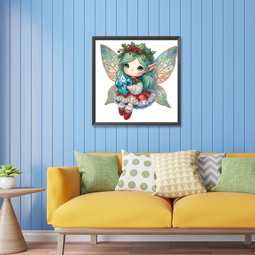 Elf Angel - Special Shaped Drill Diamond Painting 30*30CM