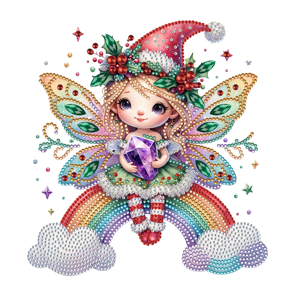 Elf Angel - Special Shaped Drill Diamond Painting 30*30CM