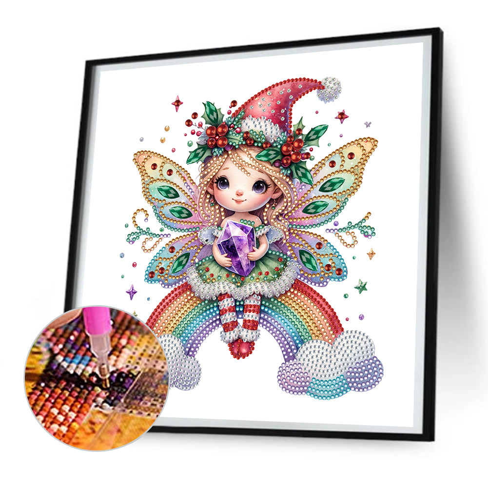 Elf Angel - Special Shaped Drill Diamond Painting 30*30CM