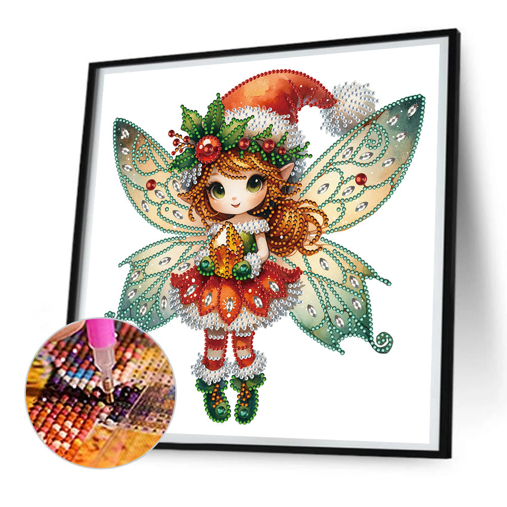 Elf Angel - Special Shaped Drill Diamond Painting 30*30CM