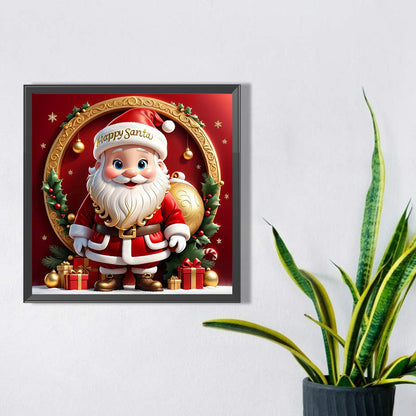 Christmas Costumes - Full Square Drill Diamond Painting 30*30CM