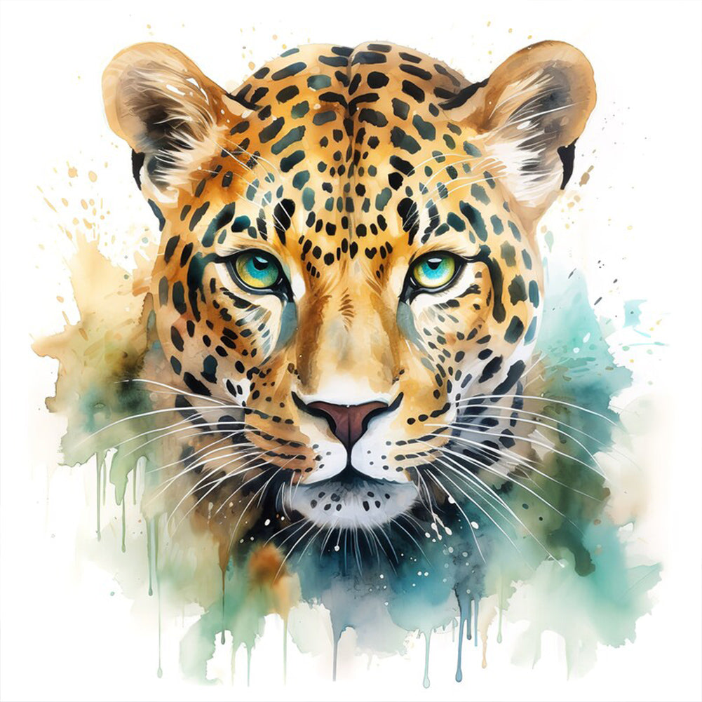 Leopard - Full Round Drill Diamond Painting 35*35CM