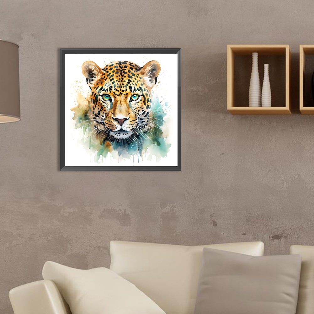 Leopard - Full Round Drill Diamond Painting 35*35CM