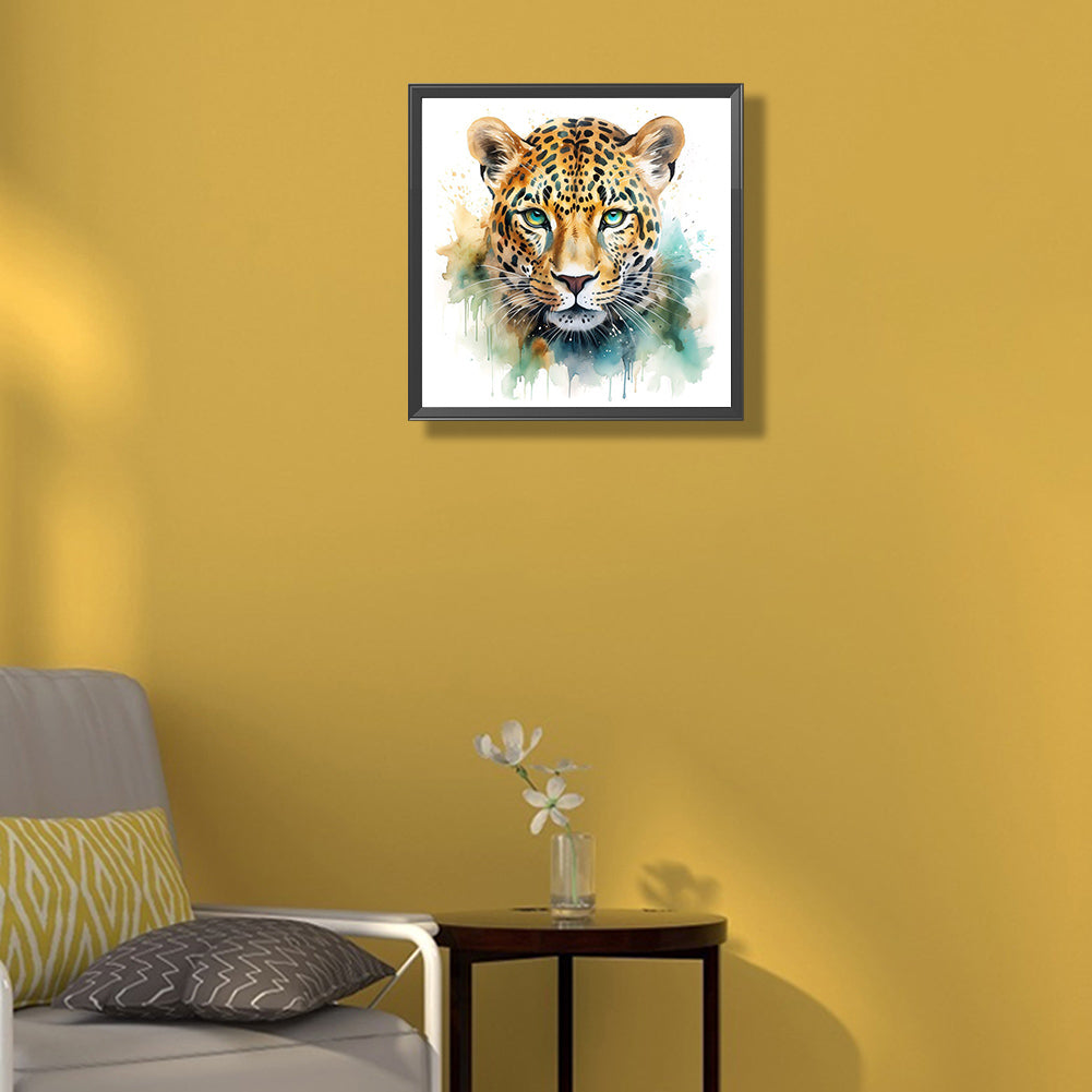 Leopard - Full Round Drill Diamond Painting 35*35CM