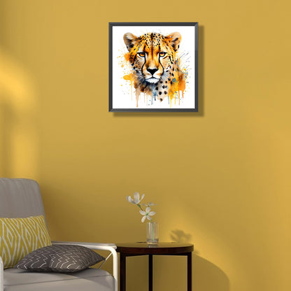 Leopard - Full Round Drill Diamond Painting 35*35CM