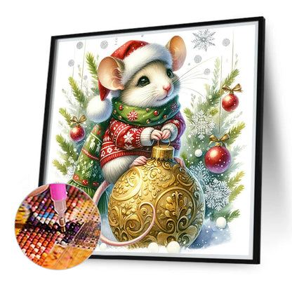 Mouse On Jewelry - Full Round Drill Diamond Painting 40*40CM