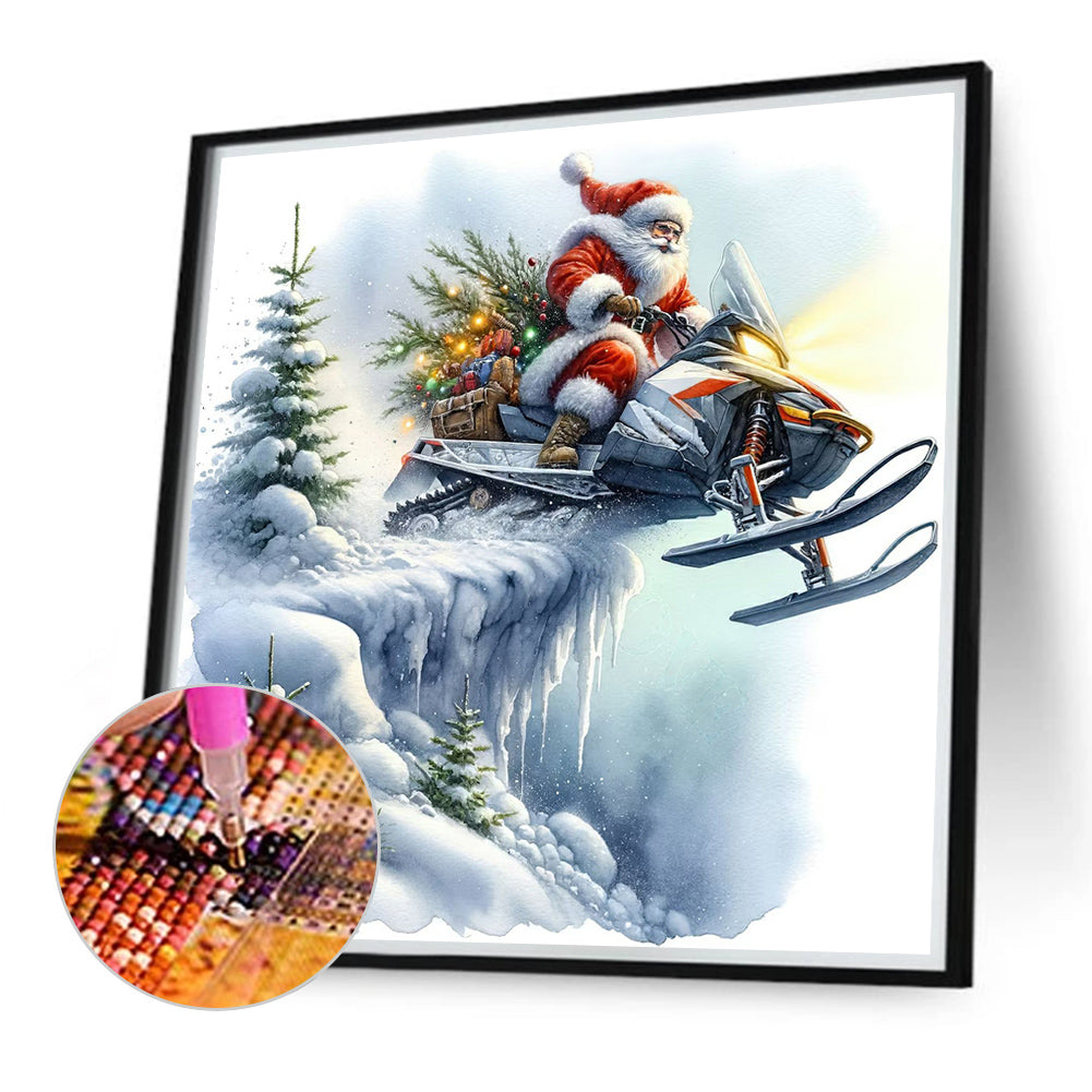 Santa Claus - Full Round Drill Diamond Painting 40*40CM