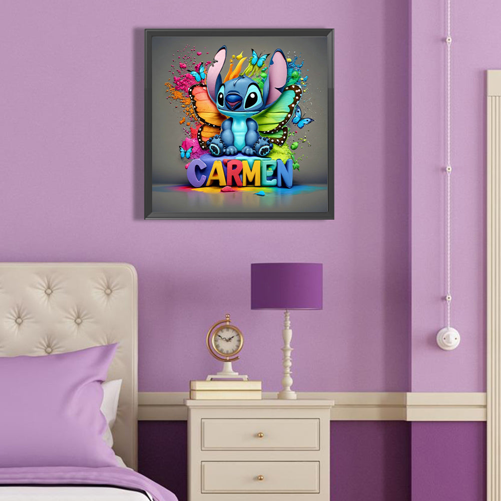 Butterfly Stitch - Full Round Drill Diamond Painting 40*40CM
