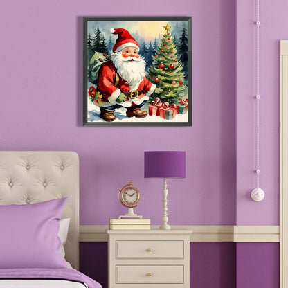 Santa Claus - Full Round Drill Diamond Painting 40*40CM