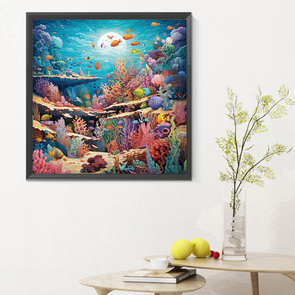The Underwater World - Full Round Drill Diamond Painting 30*30CM