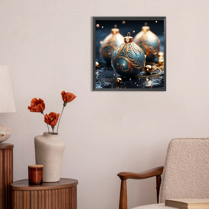 Winter Snow Scene - Full Round Drill Diamond Painting 30*30CM