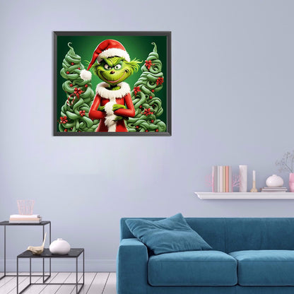 Christmas Goblin - Full Round Drill Diamond Painting 40*35CM