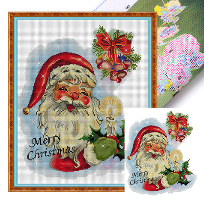 Santa Claus Twelve - 14CT Stamped Cross Stitch 40*47CM