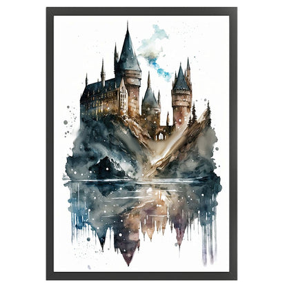 Harry Potter Castle - 11CT Stamped Cross Stitch 50*73CM(Joy Sunday)