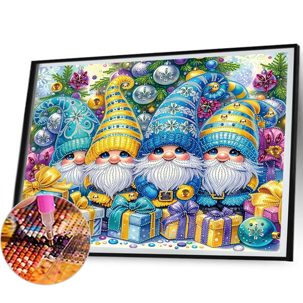 Goblin Gnome¡¤Colorful - Special Shaped Drill Diamond Painting 40*50CM