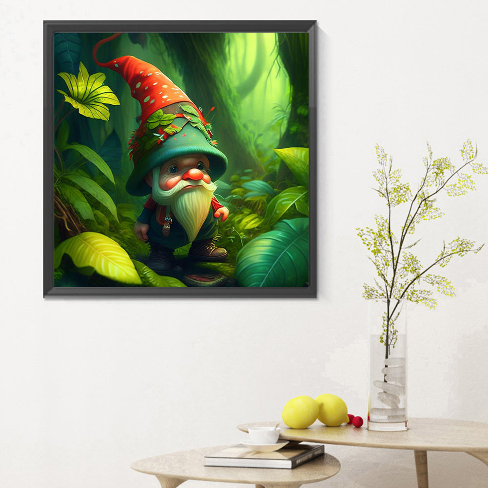 Goblin In The Forest - Full Round Drill Diamond Painting 30*30CM