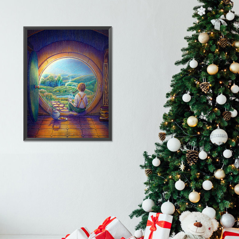 Little Boy - Full Round Drill Diamond Painting 30*40CM