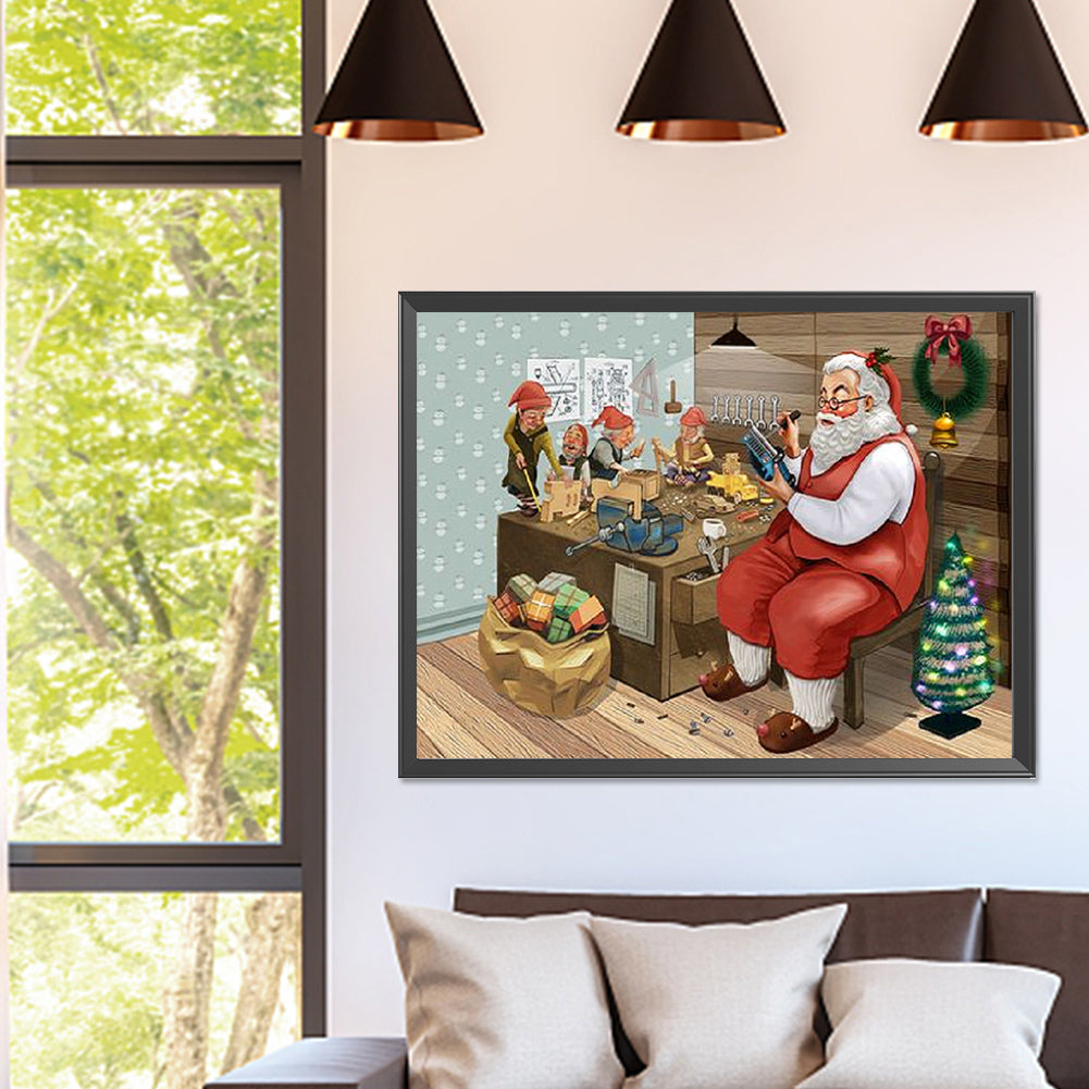 Santa Claus - Full Square Drill Diamond Painting 40*30CM