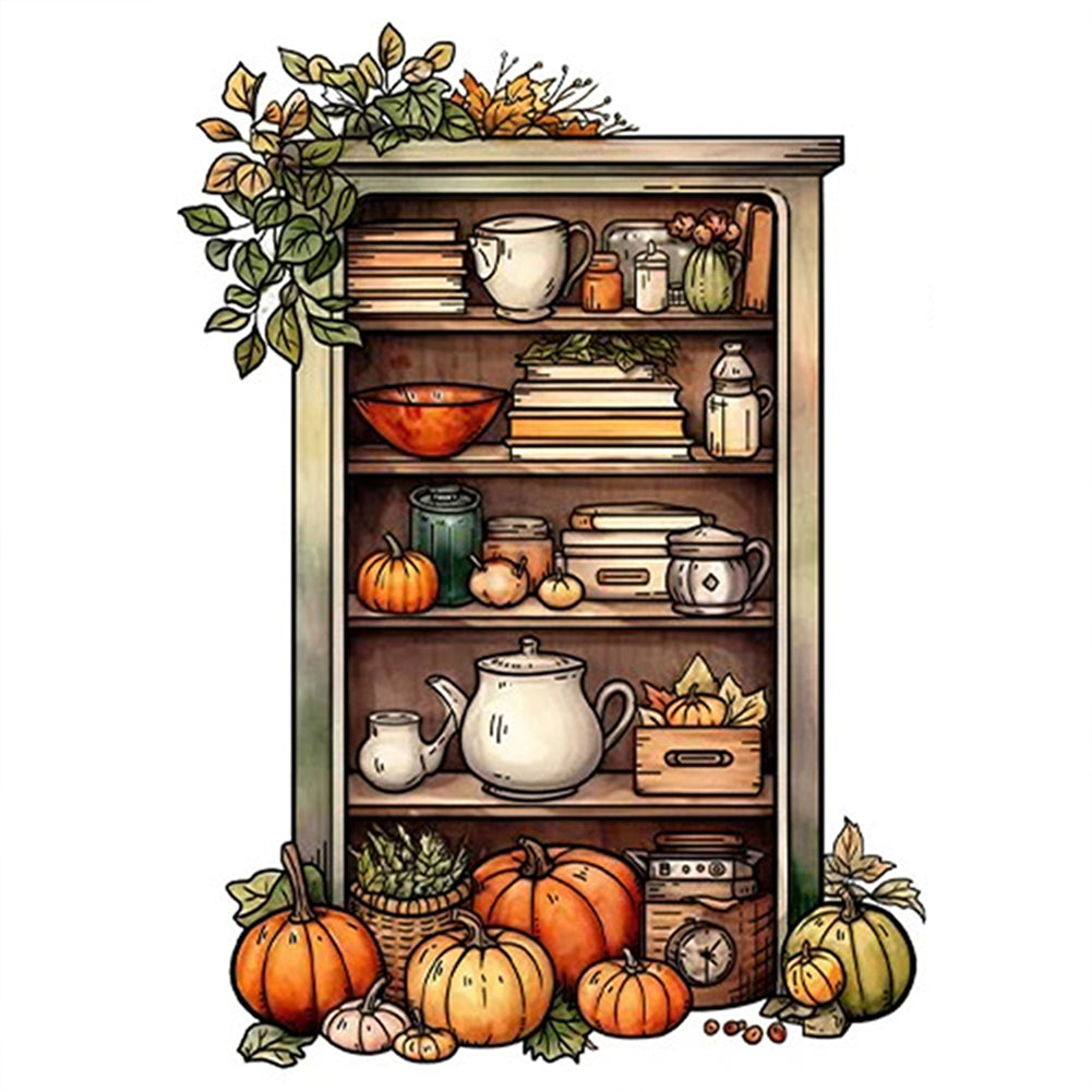 Still Life - 11CT Stamped Cross Stitch 50*50CM
