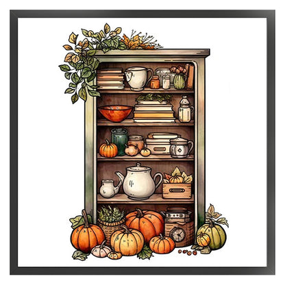Still Life - 11CT Stamped Cross Stitch 50*50CM