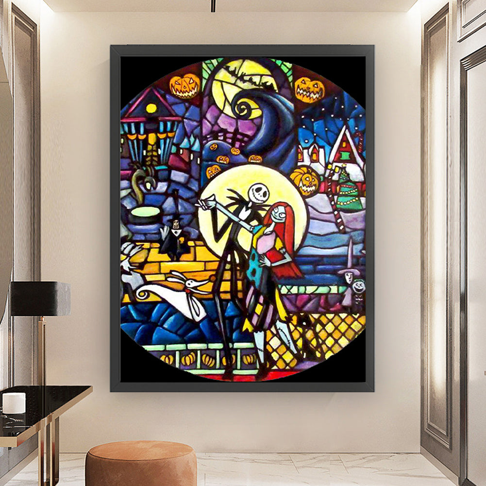 Cartoon - 11CT Stamped Cross Stitch 50*65CM