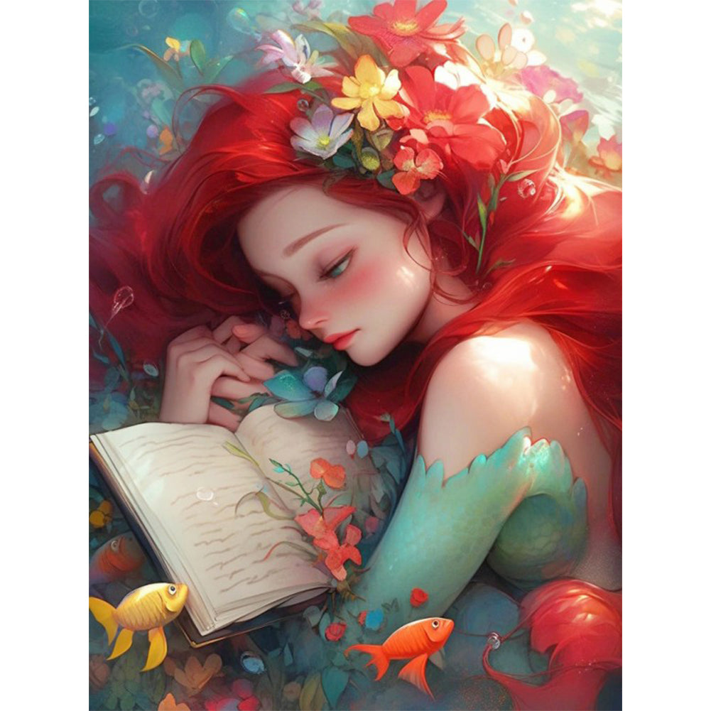 Girl - 11CT Stamped Cross Stitch 50*65CM