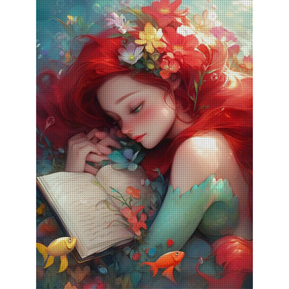 Girl - 11CT Stamped Cross Stitch 50*65CM