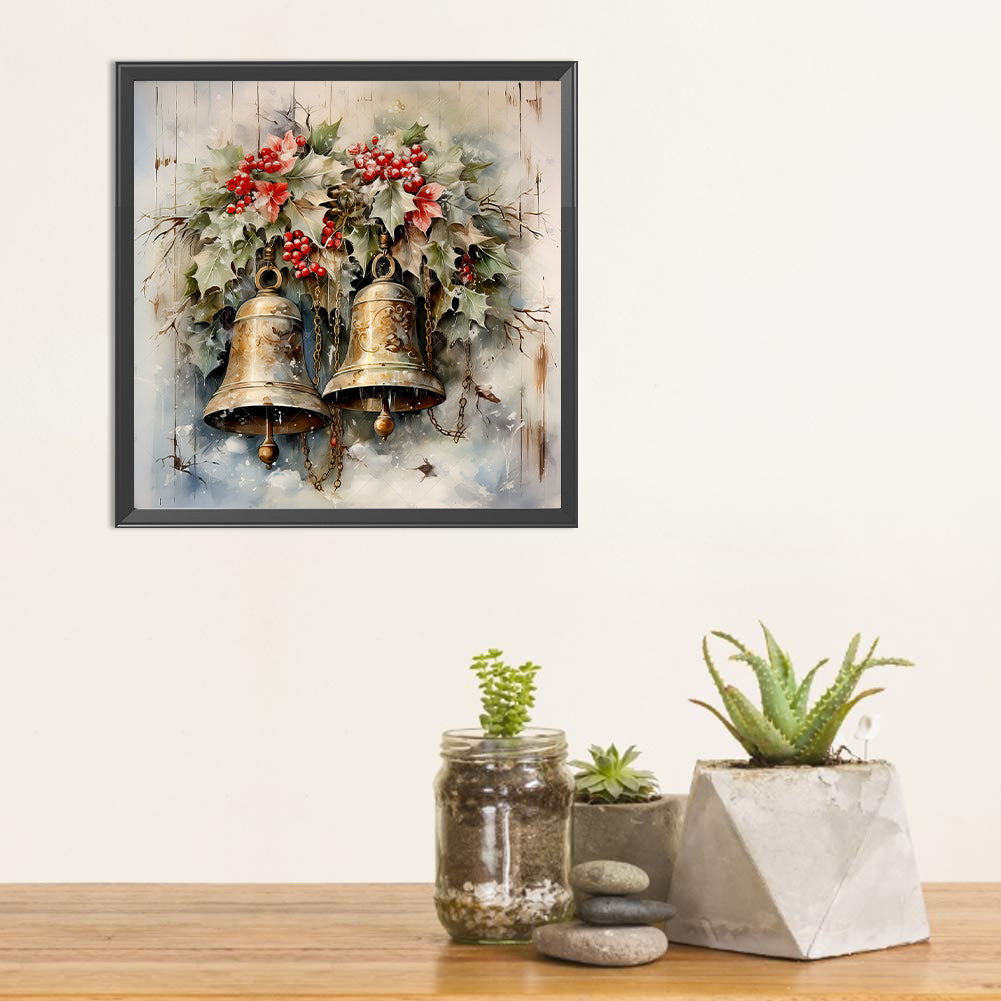 Christmas Bells - Full Square Drill Diamond Painting 30*30CM