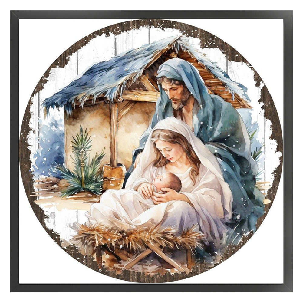 Nativity - 11CT Stamped Cross Stitch 50*50CM