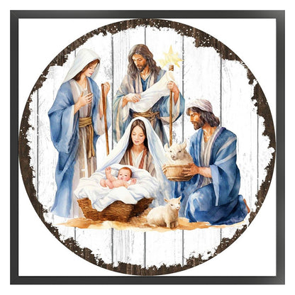 Nativity - 11CT Stamped Cross Stitch 50*50CM