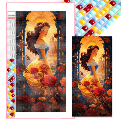 Disney Princess - Full Square Drill Diamond Painting 40*80CM