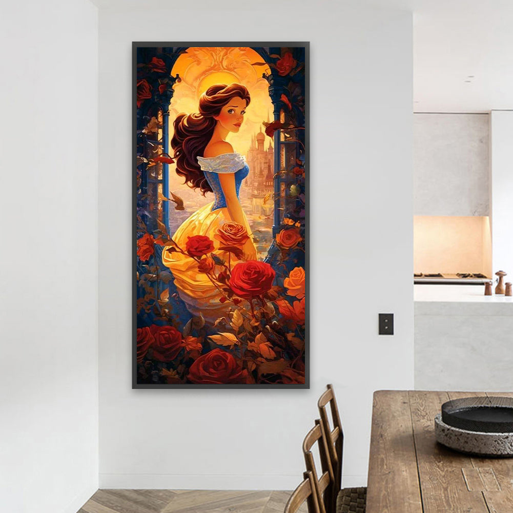 Disney Princess - Full Square Drill Diamond Painting 40*80CM