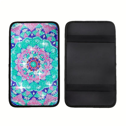 Mandala Diamond Painting Car Non-Slip Pad Diamond Painting Car Armrest Box Mat