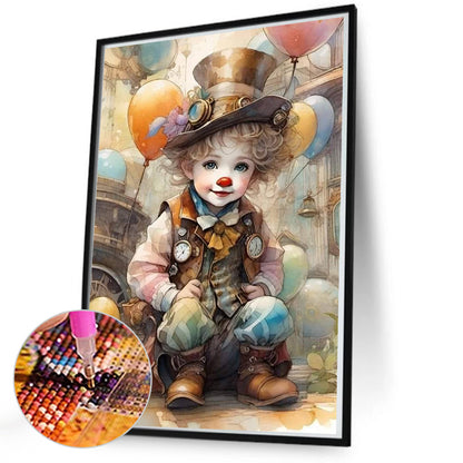 Clown - Full Square Drill Diamond Painting 50*70CM